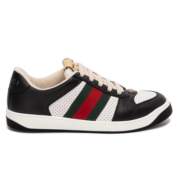 GUCCI Screener logo web stripe sneakers - Picture 12 of 12